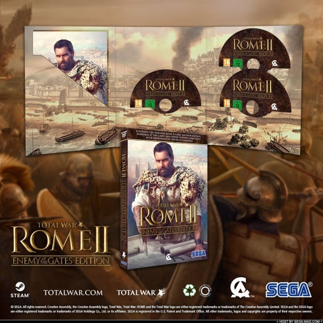 Pack reciclable de Total War Rome II Enemy at the gates Edition