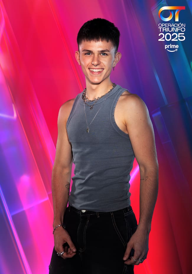 Quique, concursante de OT2025 (Amazon Prime Video)