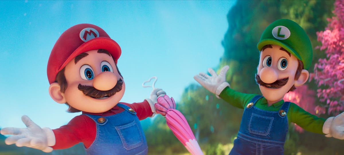 Mario y Luigi en 'Super Mario Galaxy La Película'. / Universal Pictures