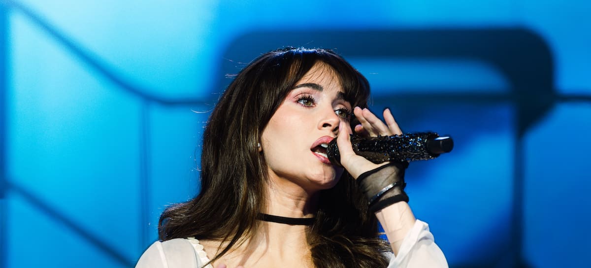 Aitana en su segundo concierto en Bilbao con 'Cuarto Azul'