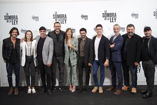 Fredi Leis, Adriana Torrebejano, Luis Tosar, Dani de la Torre, Michelle Jenner, Manolo Solo, Jaime Lorente, Ernesto Alterio, Paco Tous y Vicente Romero en el estreno de la peli.