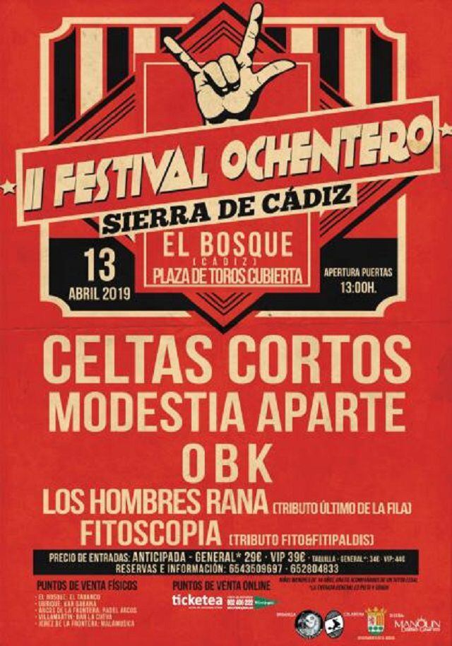 Festival Ochentero Sierra de Cádiz