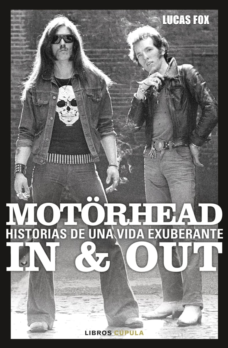 Portada de las memorias de Motörhead.
