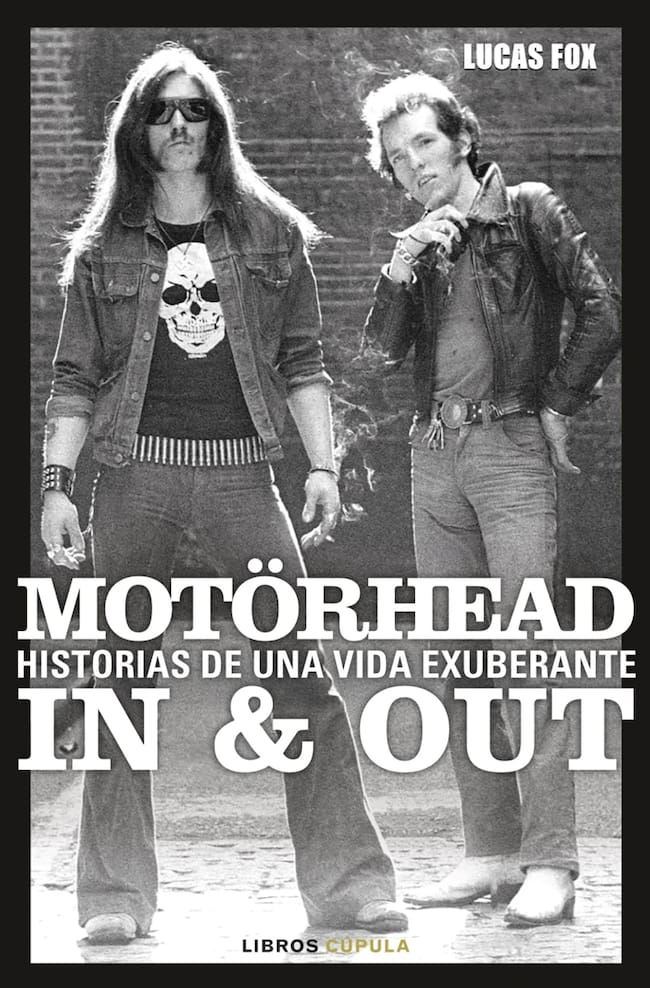 Portada de las memorias de Motörhead.