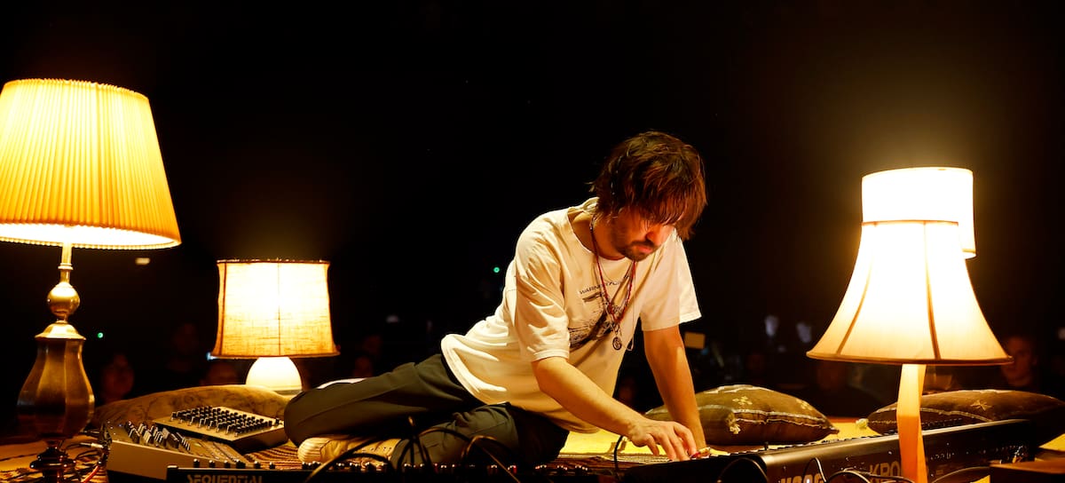 Tame Impala, en su concierto en Nueva York 2025.