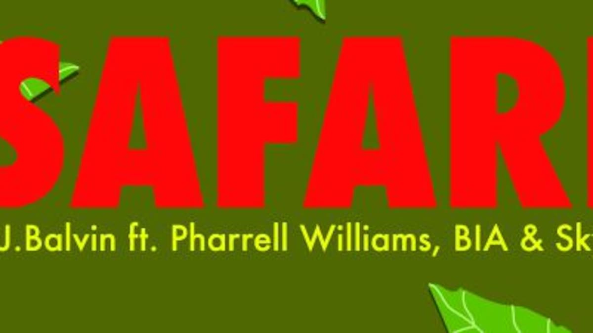 J Balvin y Pharrell Williams presentan el video de “Safari”