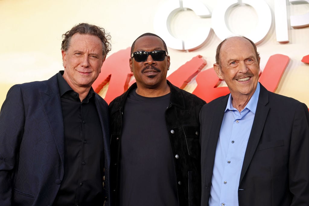 Judge Reinhold, Eddie Murphy y John Ashton