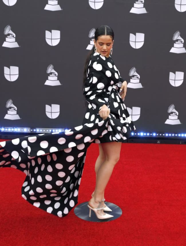 Rosalía en los Latin Grammy de 2019