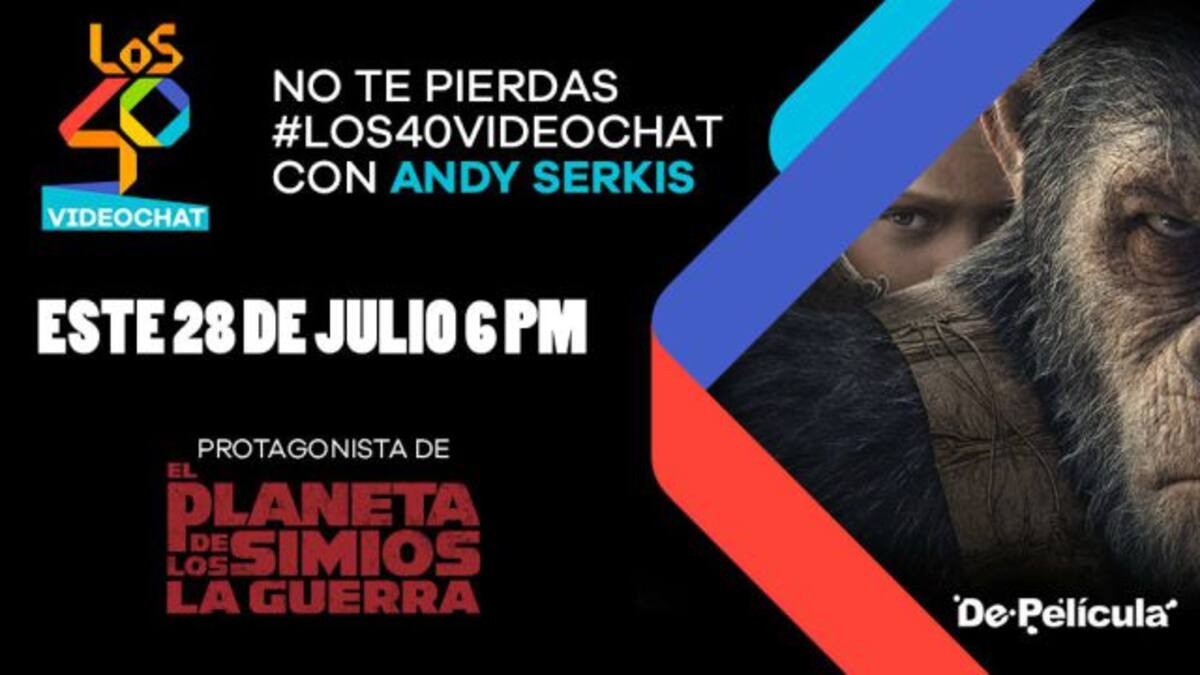 ¡No te pierdas el video chat con Andy Serkis!