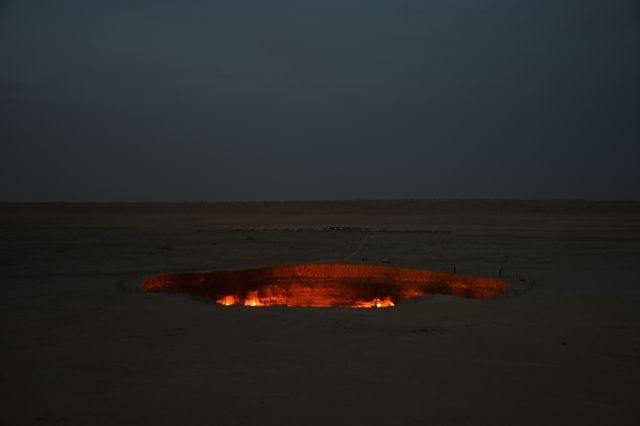 Las puertas del infierno (Turkmenistán).