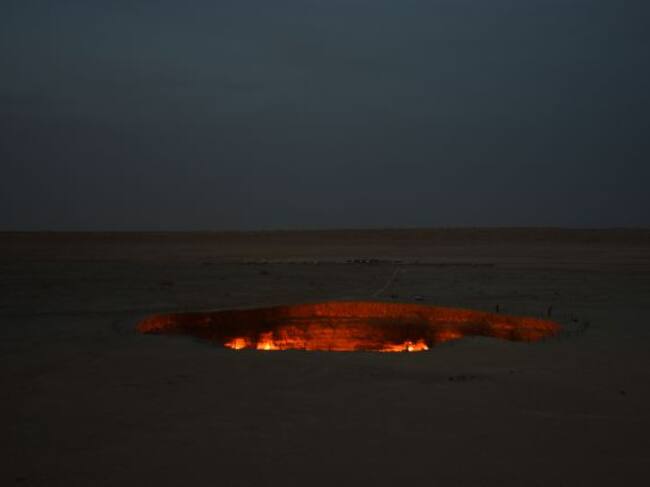 Las puertas del infierno (Turkmenistán).