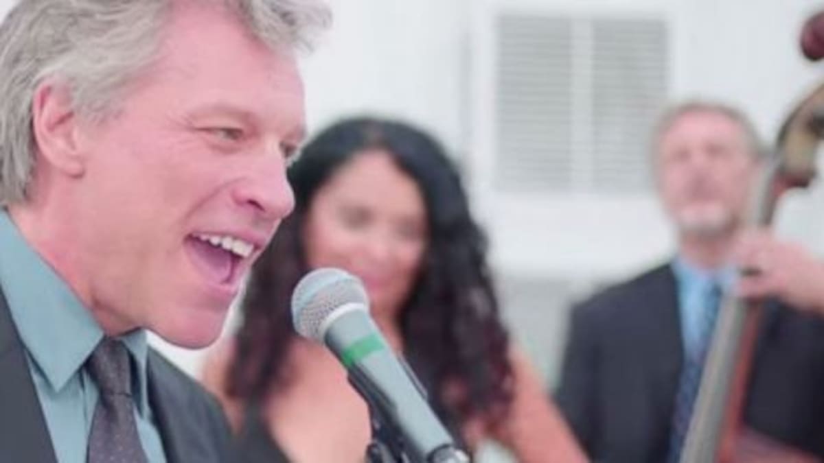 ¡Bon Jovi cantó en un casamiento!