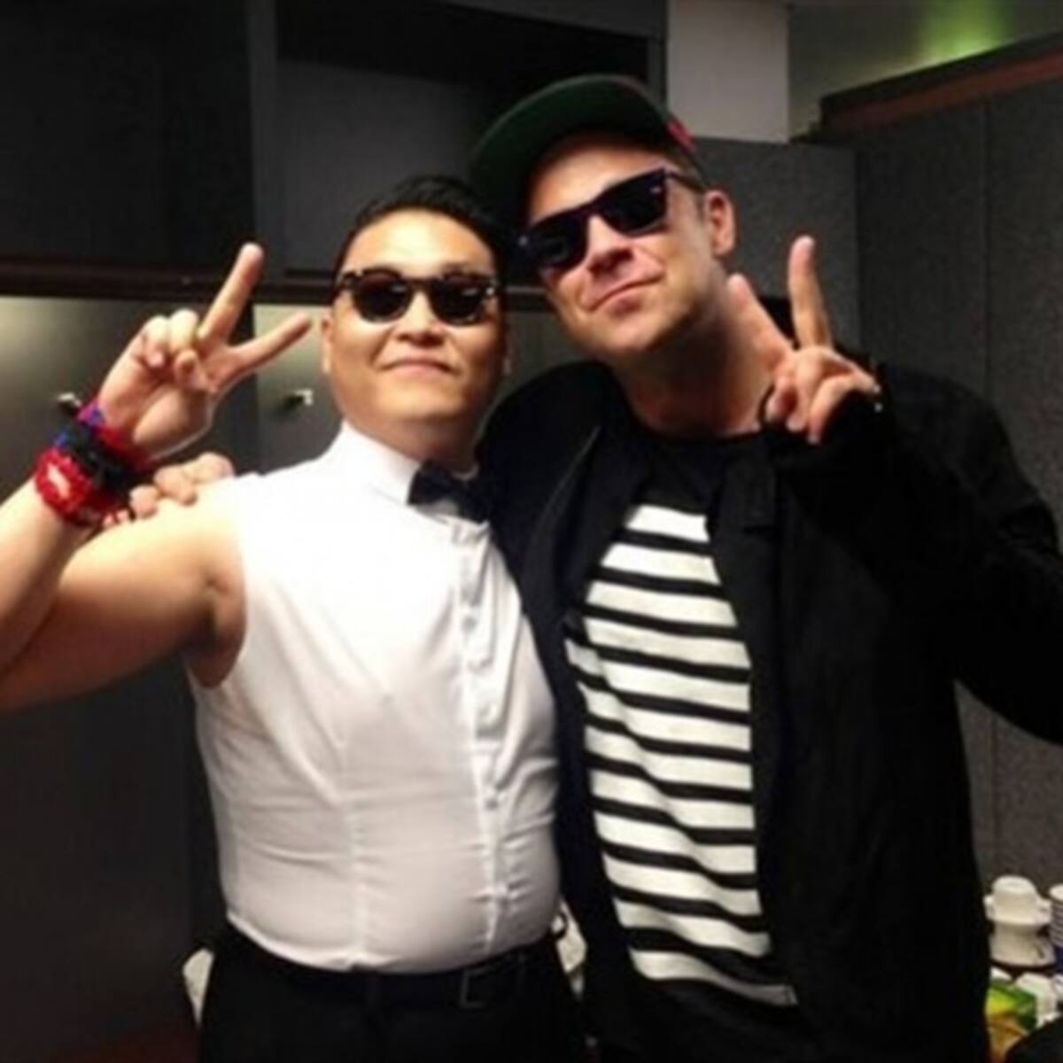 PSY le adjudica su triunfo del "Gangnam Style" a Robbie Williams