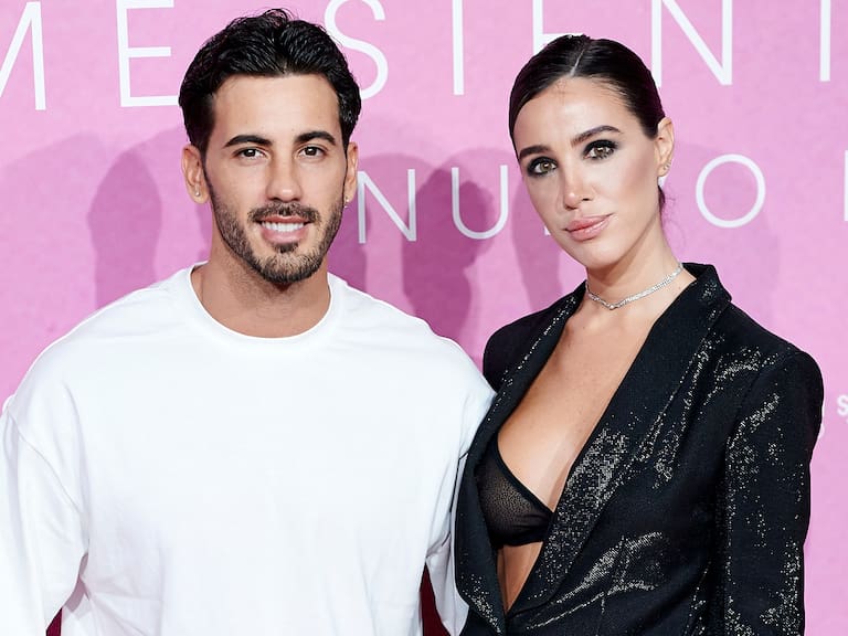 Iván González y Teresa Bass, en la presentación del disco de David Bisbal.