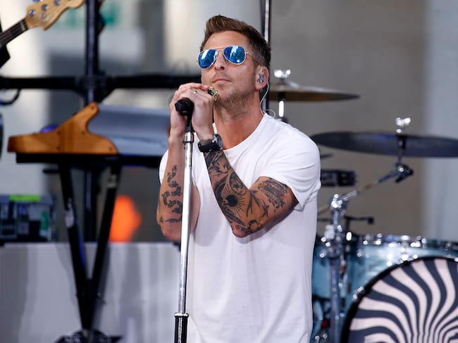 Ryan Tedder de OneRepublic en la actuación de la NBC para "Today", el 19 de julio de 2024 en Nueva York. (Photo by John Lamparski/Getty Images)