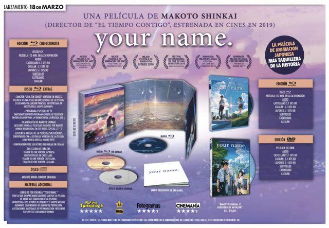 Your Name , reeditada