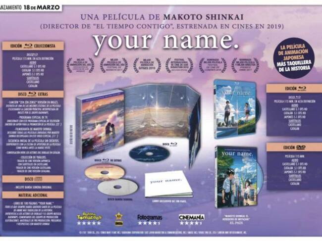 Your Name , reeditada