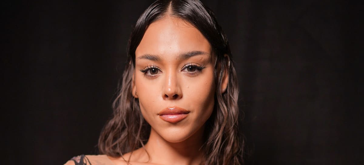 Danna Paola en la semana de la Alta Costura de París, julio de 2025.