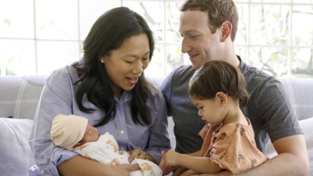 Nació la hija del creador de Facebook y le puso un nombre inesperado