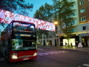 Naviluz 2025: recorrido, fechas y entradas del autobús más navideño de Madrid