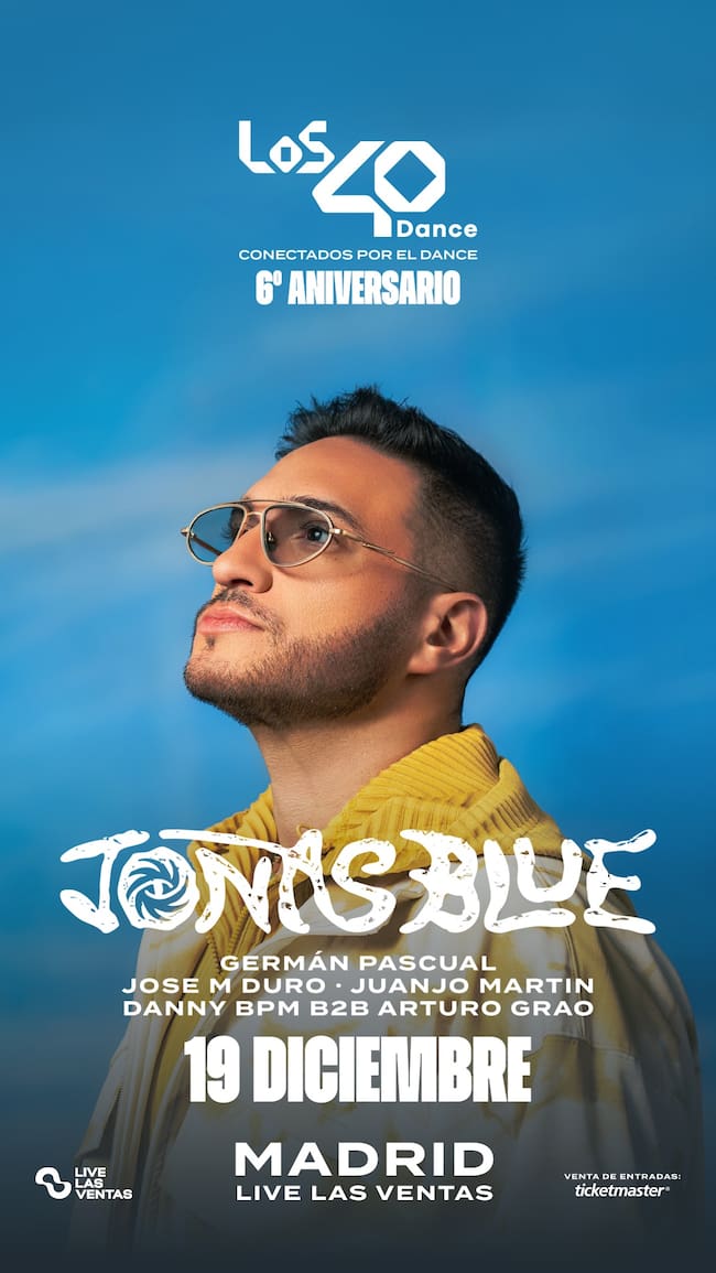 Cartel del 6º aniversario de LOS40 Dance