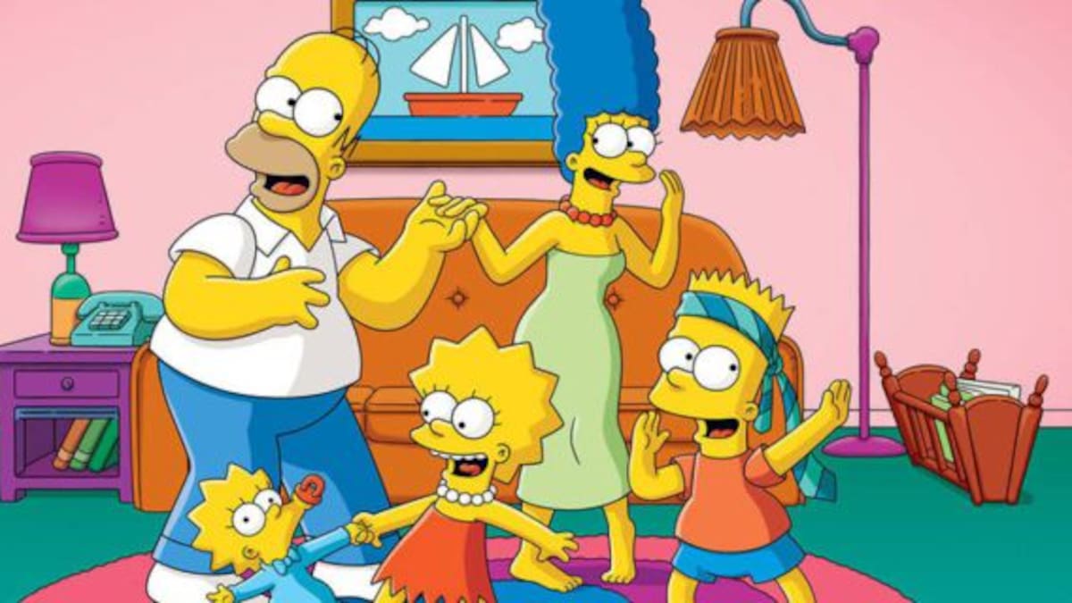 Recrean la famosa apertura de Los Simpson con imágenes de archivo de la vida real