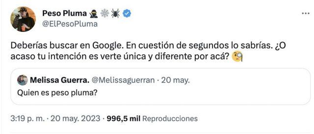 La Doble P llamó la atención por su forma de responder