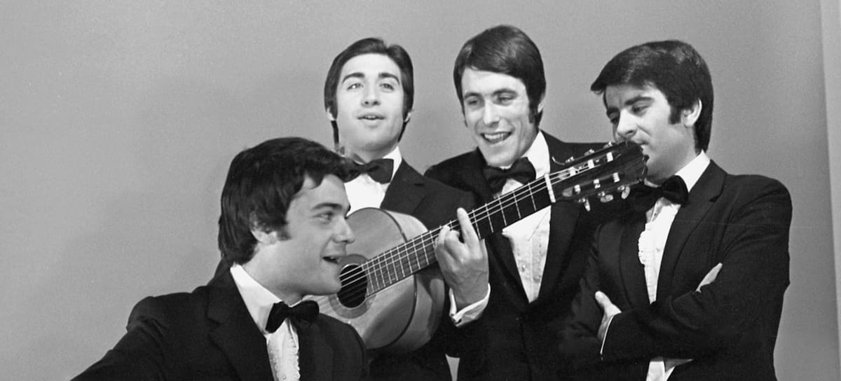 Eduardo Rodríguez Rodway, Luis Javier Moreno Salguero, José Moreno Hurtado and Rafael León Limón en 1969