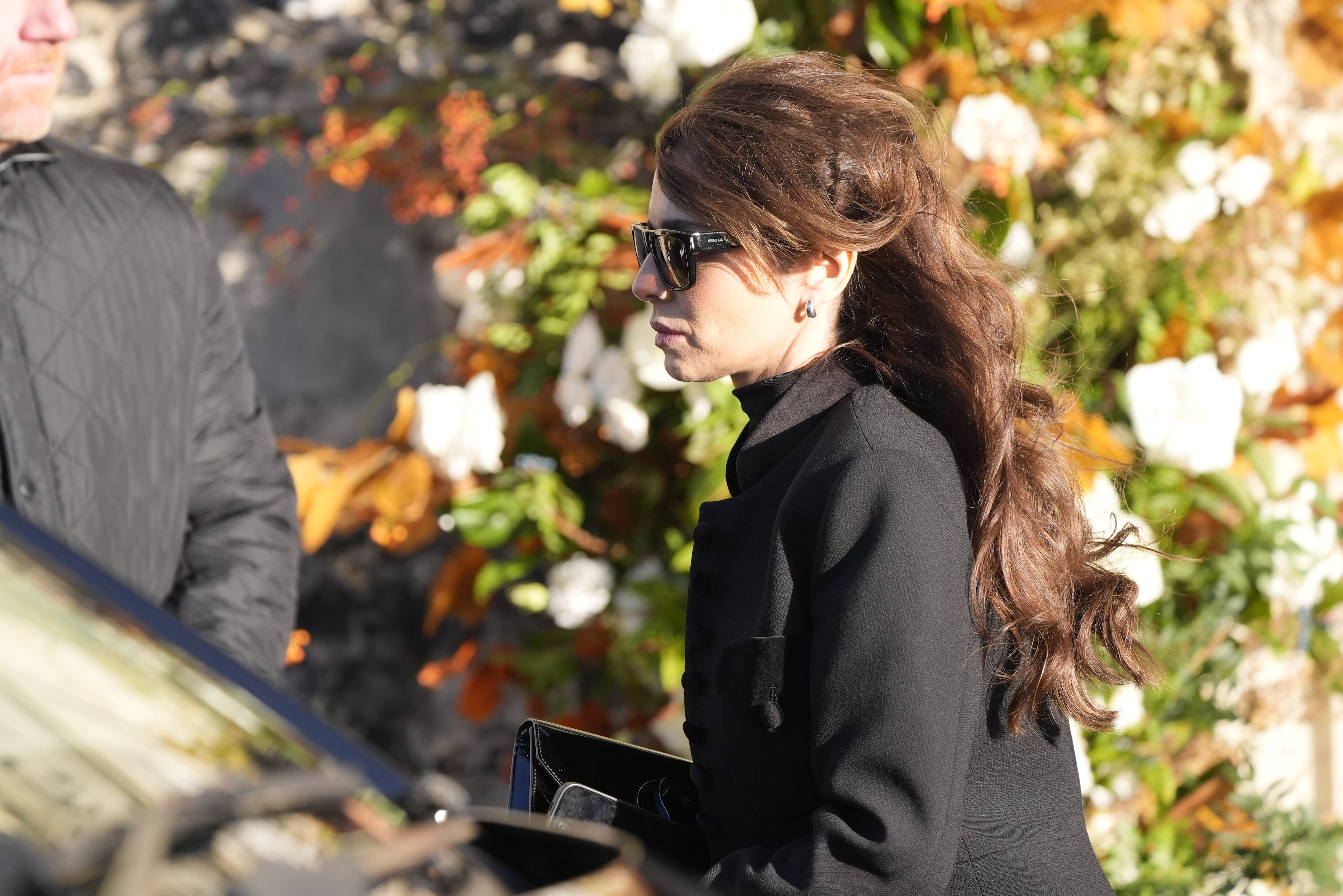 Cheryl en el funeral de Liam Payne . (Photo by Andrew Matthews/PA Images via Getty Images)