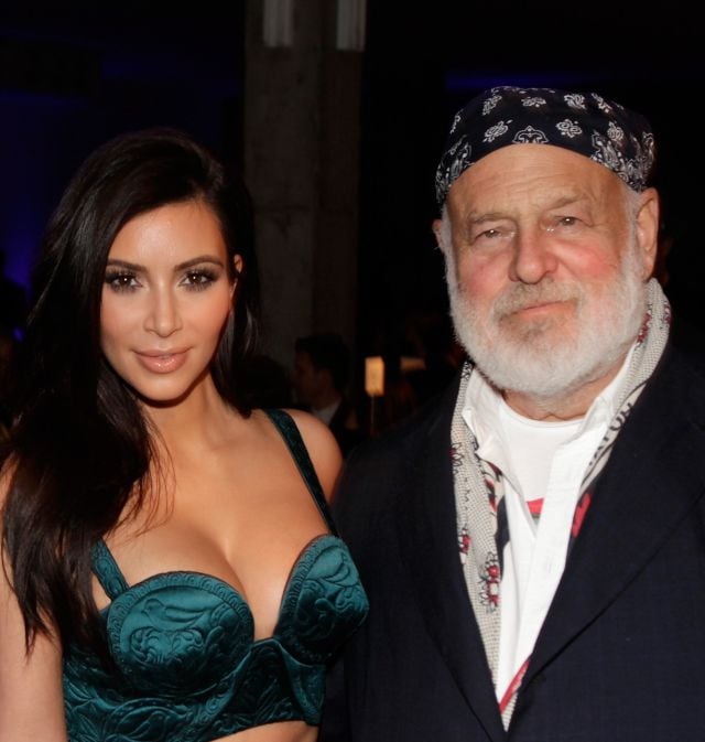 Kim Kardashian con Bruce Weber.