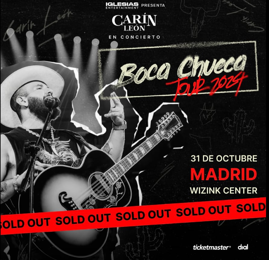 Sold-out de Carín León en Madrid