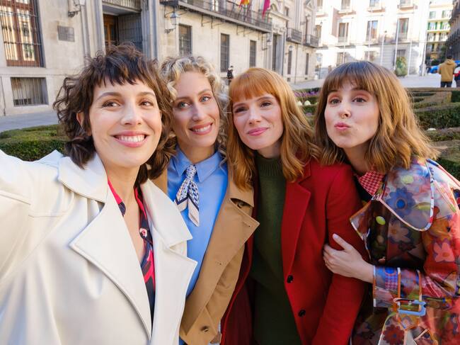 Silma López, Teresa Riott, Diana Góme y, Paula Malia, las protagonistas de 'Valeria'