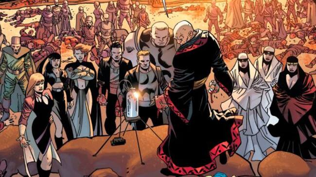 El pueblo de Kandor vuelve con rabia.