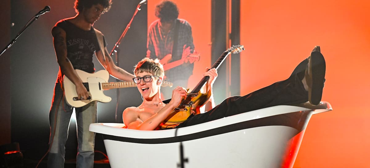Malcolm Todd actuando en The Tonight Show de Jimmy Fallon, junio de 2026.
