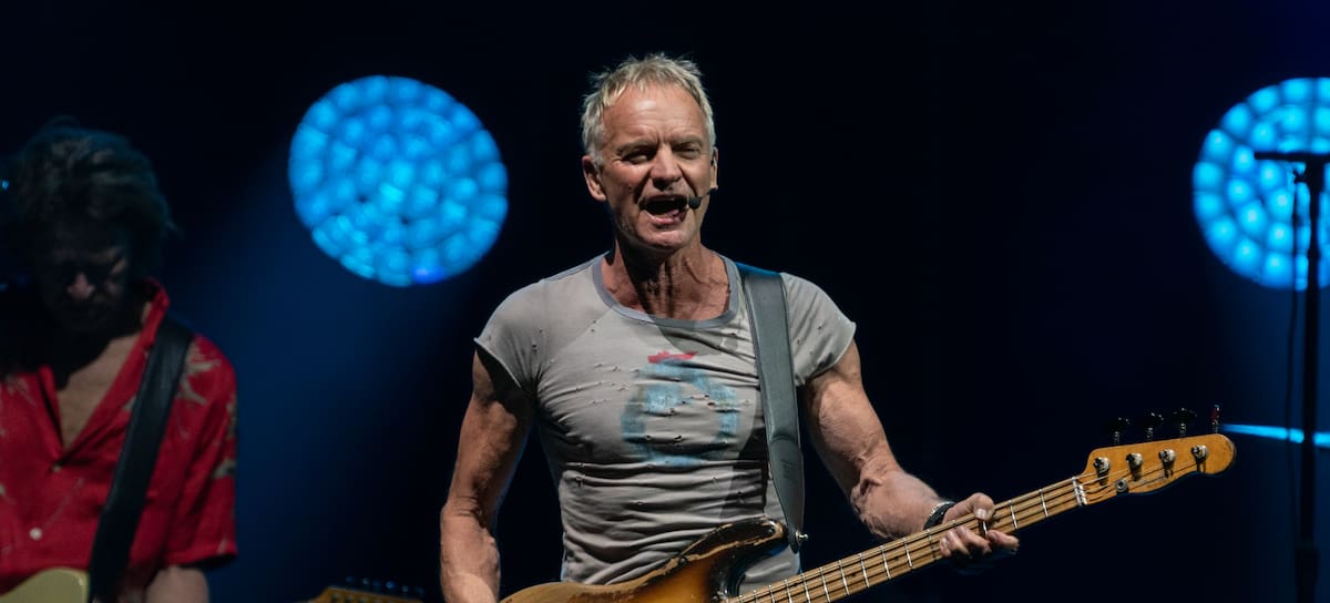 Sting durante una actuación el pasado marzo.