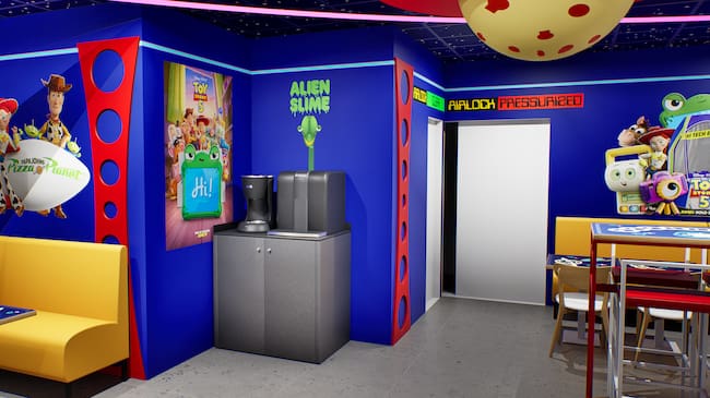 El Pizza Planet de Madrid. / Disney