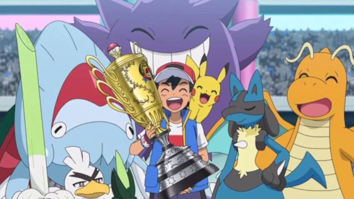 Tras 25 temporadas, Ash Ketchum logró convertirse en maestro Pokémon