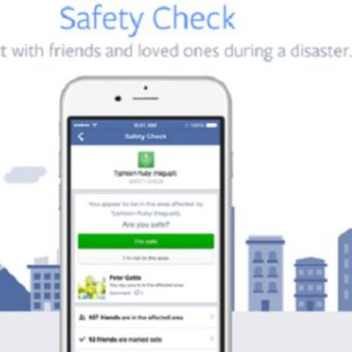¿Cómo funciona Safety Check, el nuevo botón de Facebook?