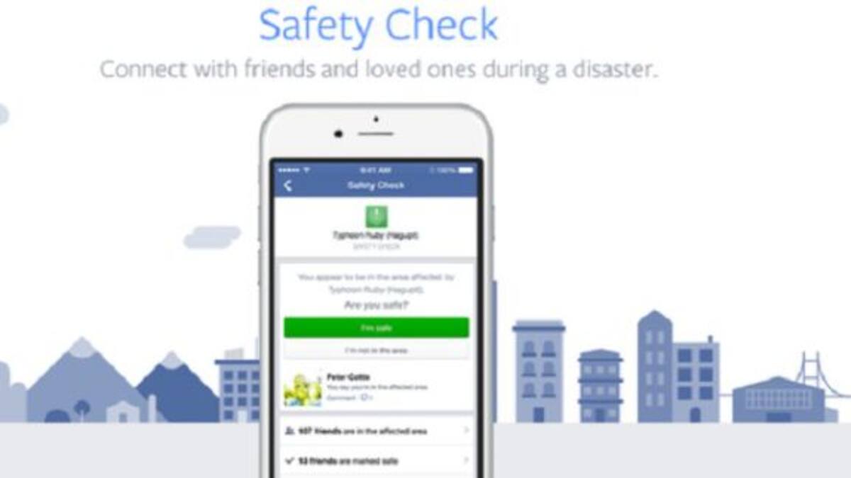 ¿Cómo funciona Safety Check, el nuevo botón de Facebook?