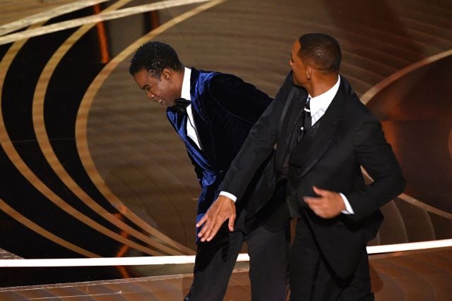 Will Smith y Chris Rock en los Oscar