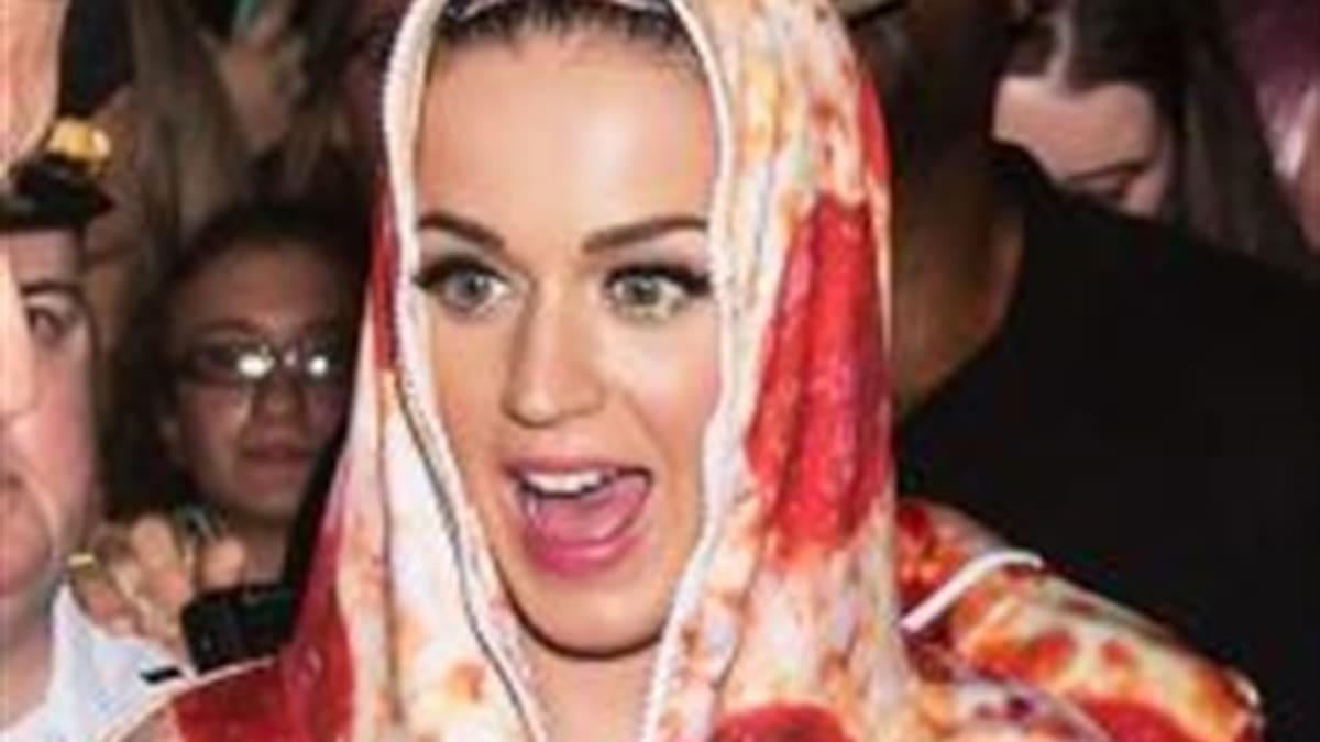 El llamativo look de Katy Perry
