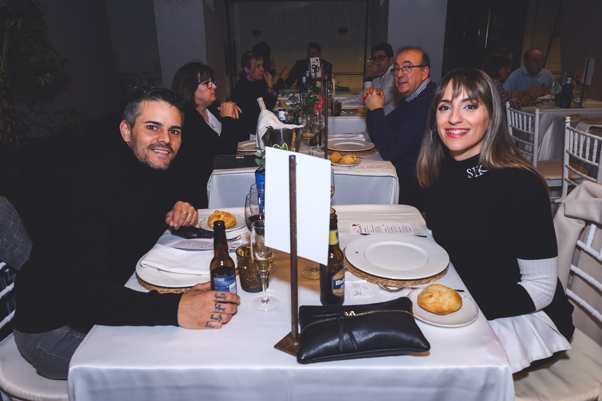 Asistentes a la cena del día de los Enamorados en Ciudad Real con LOS40 Classic.