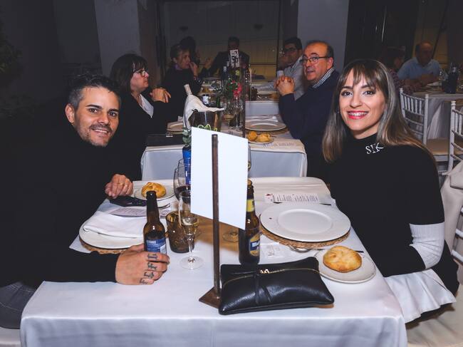 Asistentes a la cena del día de los Enamorados en Ciudad Real con LOS40 Classic.