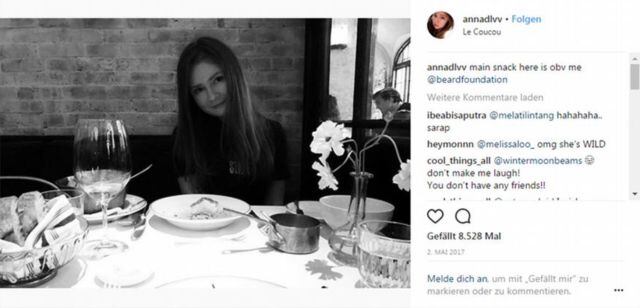 Anna Delvey compartía sus lujos en redes sociales