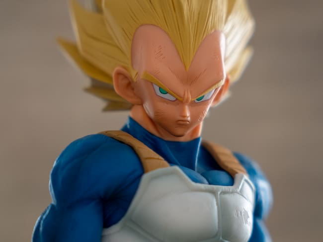 Goku y Vegita Super Master Stars Piece Genkidamatsuri