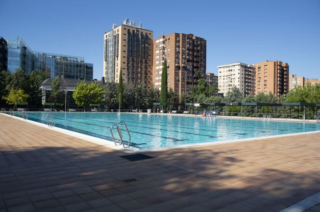 Piscina del Centro Deportivo Municipal Vicente del Bosque de Madrid.