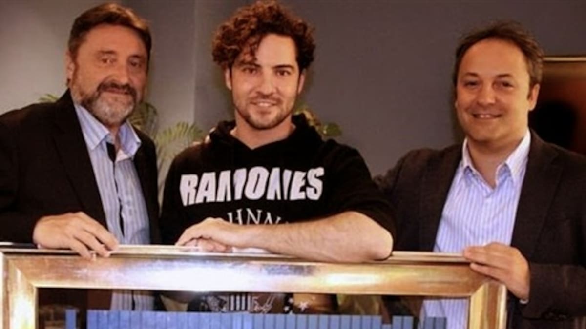Disco de Oro para David Bisbal