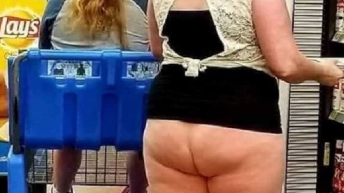 ¿Está desnuda o es una ilusión óptica?