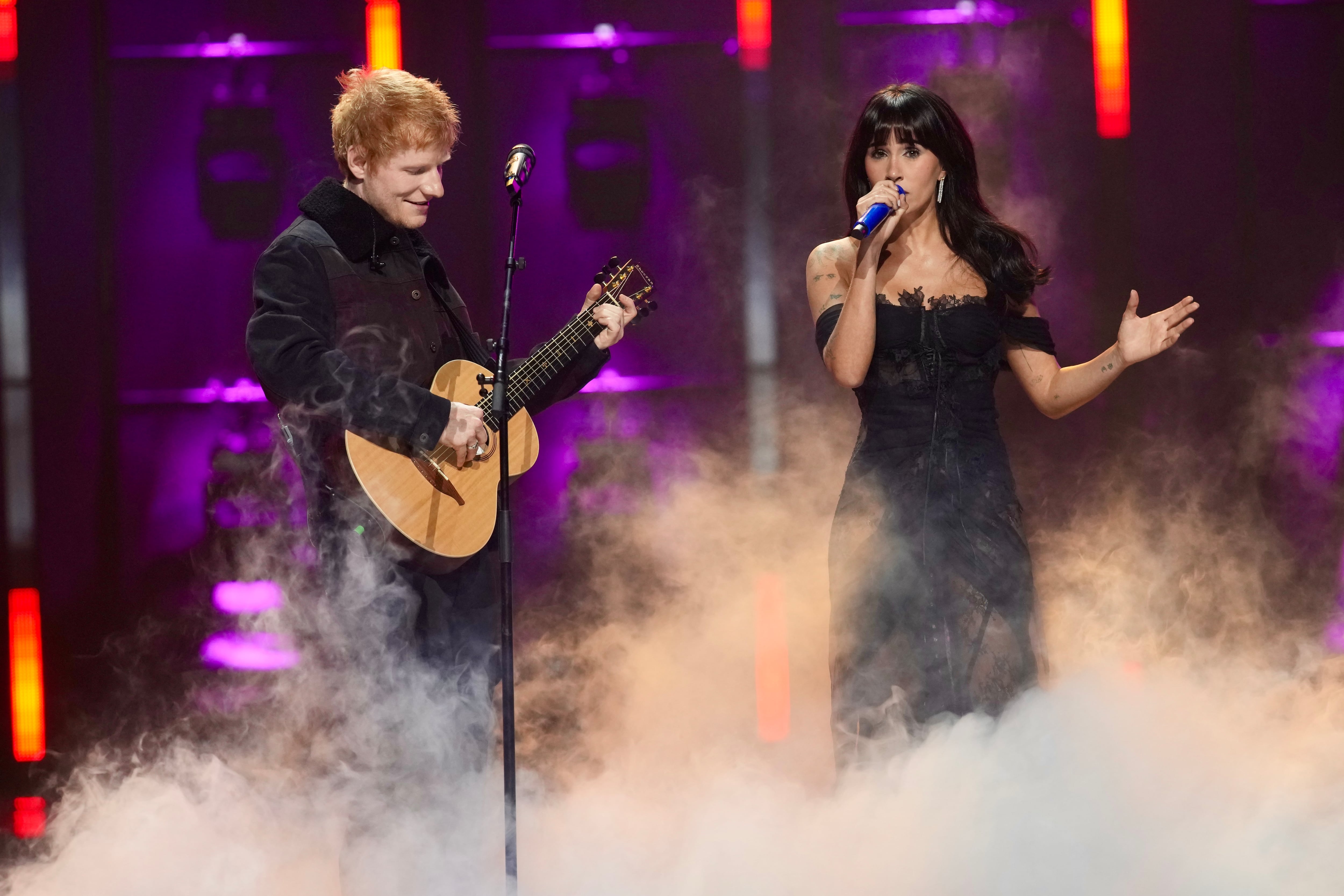 Ed Sheeran y Aitana nos erizan la piel con 'Perfects': así ha sido su actuación en LOS40 Music Awards Santander 2025