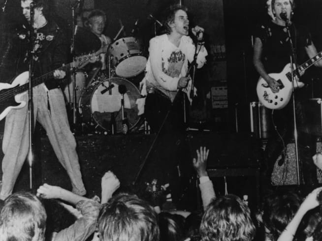 Sex Pistols en Copenhague en 1977